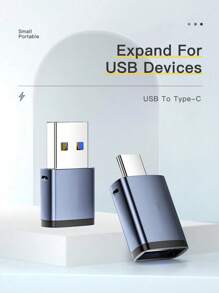 Essager 1 Set USB Type C OTG Adapter Type-C USB-C Male To USB 3.0 Female Converter Compatible With MACBOOK USBC OTG Connector - Multicolor - View 9