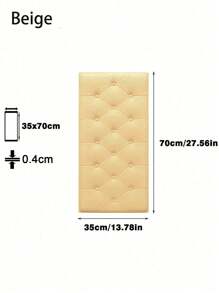 1 miếng giấy dán tường xốp nổi 3D 35cm * 70cm với vân da giả, mềm mại và có kết cấu, miếng dán tường xốp tự dính, có thể tái sử dụng và cắt được, nền trang trí phòng ngủ, giấy dán tường cách âm và dày, gói mềm đầu giường, miếng dán chống thấm nước, chống ẩm, chống bụi và chống va chạm, giấy dán tường chống thấm nước, dùng để trang trí phòng khách, trang trí ký túc xá, đồ dùng học tập trở lại trường, trang trí Halloween, miếng dán cải tạo, tấm ốp tường bong tróc, giấy dán tường, giấy dán tường, đồ trang trí mùa xuân làm mới ngôi nhà của bạn, miếng dán trang trí Rama quà tặng sinh nhật tốt nghiệp - Nhiều màu - Xem 19