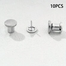 5/10 对锌合金裤腿下摆夹，裤腿固定扣，无需缝纫吊带扣，可调节腿带闭合学校 - 彩色 - 查看 21