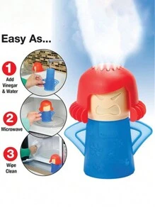 1 pezzo Spray per la pulizia del forno a microonde, una misura (colore casuale)