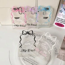 Card Holder, 3-Inch Mini Card, Keychain Pendant Back To School - Multicolor - View 5