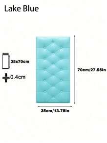 1 miếng giấy dán tường xốp nổi 3D 35cm * 70cm với vân da giả, mềm mại và có kết cấu, miếng dán tường xốp tự dính, có thể tái sử dụng và cắt được, nền trang trí phòng ngủ, giấy dán tường cách âm và dày, gói mềm đầu giường, miếng dán chống thấm nước, chống ẩm, chống bụi và chống va chạm, giấy dán tường chống thấm nước, dùng để trang trí phòng khách, trang trí ký túc xá, đồ dùng học tập trở lại trường, trang trí Halloween, miếng dán cải tạo, tấm ốp tường bong tróc, giấy dán tường, giấy dán tường, đồ trang trí mùa xuân làm mới ngôi nhà của bạn, miếng dán trang trí Rama quà tặng sinh nhật tốt nghiệp - Nhiều màu - Xem 20