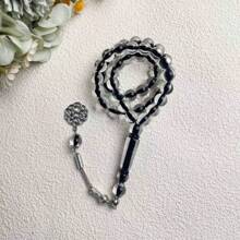 1 件 45 颗珠子 10 毫米祈祷珠 Tasbih 手链，日常佩戴