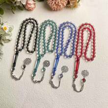 1 件 45 颗珠子 10 毫米祈祷珠 Tasbih 手链，日常佩戴