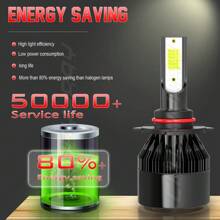 CHUSYYRAY For 2003 2004 2005 Toyota 4Runner - 6X LED Headlight Hi-Lo + Fog Light Bulbs Kit