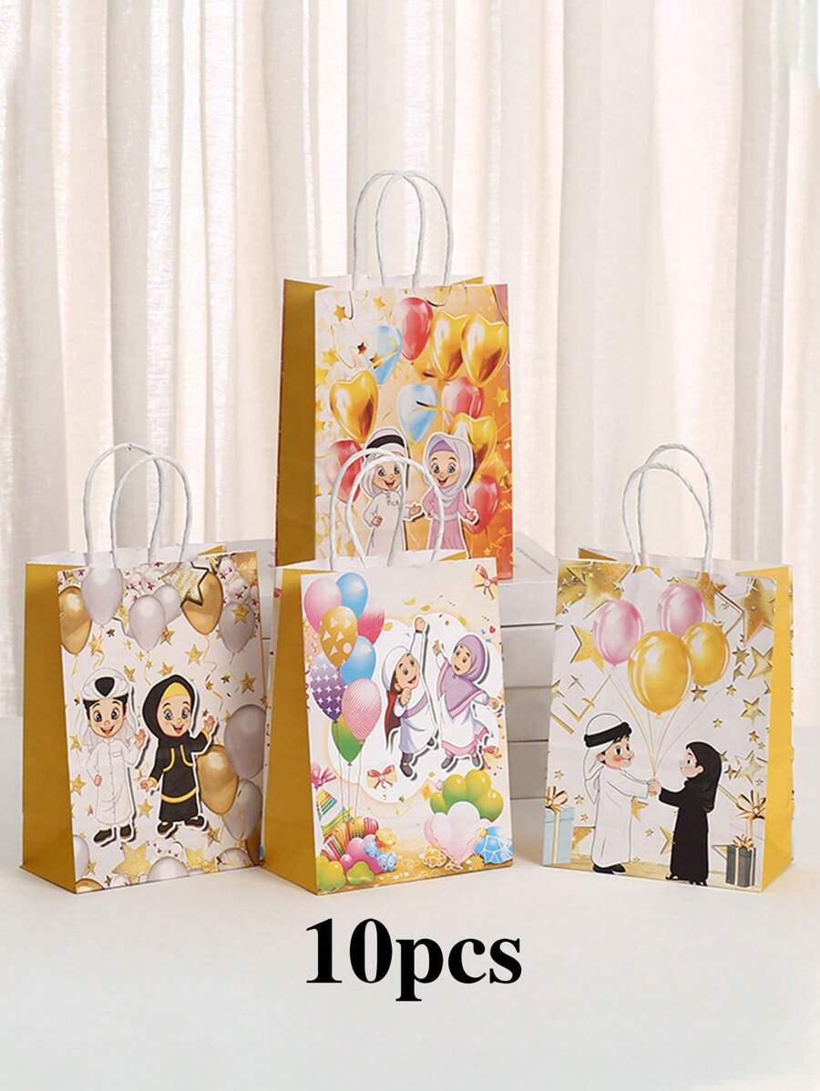 4/10 sztuk dekoracyjne torby na prezenty na imprezę, torby płócienne, torby na prezenty, torby na zakupy, torby na imprezy, torby na prezenty na imprezę, uchwyty do rękodzieła, prezenty na imprezę, dekoracje urodzinowe, dekoracje na prezenty na imprezę, dekoracje ślubne