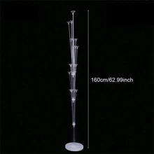 1set Birthday Balloon Stand Kit, Balloon Stand With Base And Pole For Wedding Birthday Party Decoration 70/130/160cm Base Can Be Filled With Water To Fix Balloon Columns
