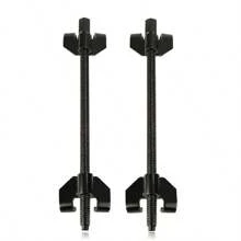 Juego de 2 compresores de muelles profesionales - rebajadores - para bajar muelles, abrazadera para amortiguadores