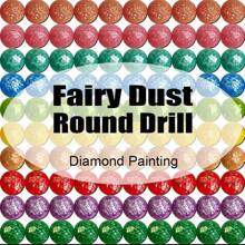 Customizable 5D DIY Flocked Flocking Diamond Art Kit - Create Your Own Artwork Using Your Smartphone Photo, Special Diamond Options Available Such As AB Diamond, Stardust Diamond, Crystal Diamond, Perfect For Home Decor, Unique Gift For Thanksgiving And Valentine's Day, DIY Diamond Painting Kit With Floral Designs - + Fairy Dust Diamonds Round Diamonds Customized Patterns - View 10
