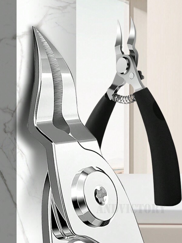 1pc Toe Nail Clippers Nail Correction Thick Nail Ingrown Toenails Nippers Dead Skin Nail Art Pedicure Care Plier Cutter Scissor Tool