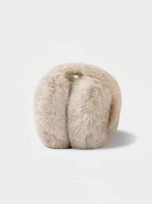 1pc Furry Ear Muffs Highly Attractive Level Cold Warm Ear Protector Foldable Korean Version Ear Cover Autumn And Winter - Multicolor - View 3