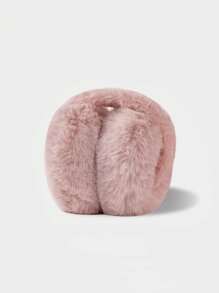 1pc Furry Ear Muffs Highly Attractive Level Cold Warm Ear Protector Foldable Korean Version Ear Cover Autumn And Winter - Multicolor - View 6