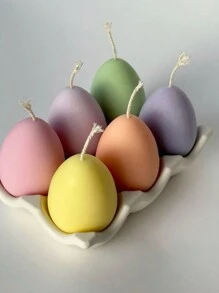 1PC Khuôn silicon dạng lưới đựng trứng DIY Khuôn thạch cao trang trí nhà cửa Đồ trang trí sáng tạo Khuôn nhựa Epoxy - trắng - Xem 8