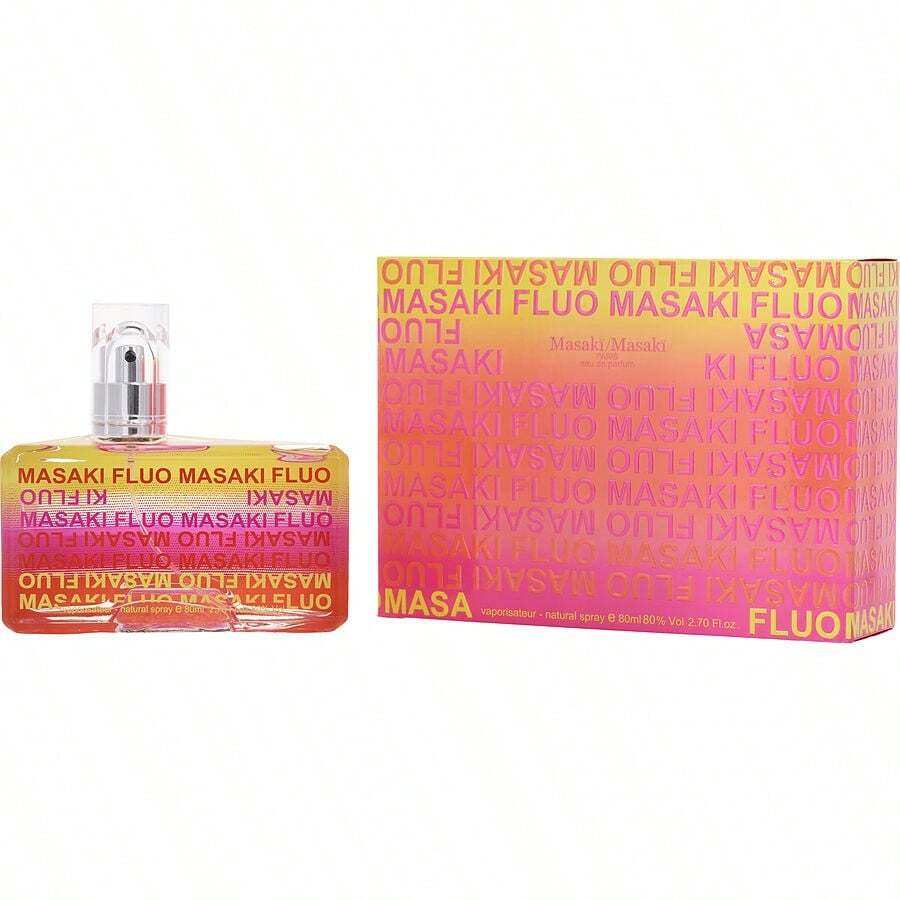 Masaki Fluo By Masaki Matsushima Woody Fruity Exotic, Grapefruit, Kumquat, Passion Fruit, Peony, Lotus Flower, Nectarine, Crytal Musk Women Eau De Parfum Spray 2.7 Oz 2010  2.7 Oz Fragrance