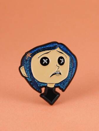 1 pieza de broche lindo, insignia de aleación de zinc, pin de dibujos animados, mochila, sombrero, chaqueta, joyería decorativa de moda adecuada para regalar a amigos