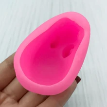 Mini Animal Silicone Mold Rabbit For DIY Soap Resin Candle Chocolate Candy Jelly Handmade Crafts Mold - Pink - View 7
