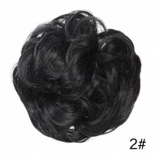 Synthetic Claw Clip Messy Hair Bun Hair Piece Wavy Curly Hair Bun Clip In Claw Chignon Ponytail Hairpieces Synthetic Tousled Updo Hair Extensions Scrunchie Hairpiece For Women