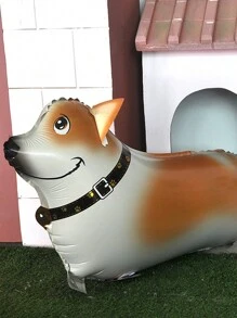 1 Peça Suprimentos para Festa de Aniversário de Cachorrinho, Decorações de Festa de Aniversário com Tema de Balões de Animais, Balões de Animais Andantes, Balões de Cachorro de Estimação