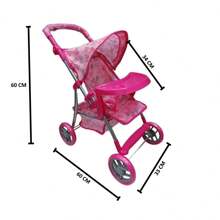 Tek Stroller Toy Doll Import - 粉色 - 查看 10