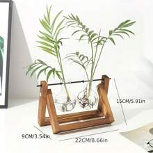 Vaso de vidro hidropônico para flores, decoração criativa para vasos de mesa, plantador suspenso para plantas aéreas e suculentas