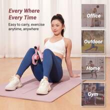 MERACH 1pc Thigh Master, Thigh Trainer, Pelvic Floor Muscle Trainer, Inner Thigh Exercise Workout Equipment For Home, Home Fitness Equipment For Hip/Leg/Butt