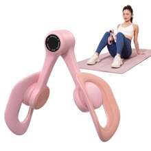 MERACH 1pc Thigh Master, Thigh Trainer, Pelvic Floor Muscle Trainer, Inner Thigh Exercise Workout Equipment For Home, Home Fitness Equipment For Hip/Leg/Butt