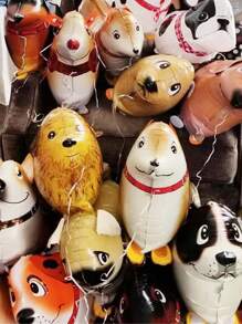 1 Peça Suprimentos para Festa de Aniversário de Cachorrinho, Decorações de Festa de Aniversário com Tema de Balões de Animais, Balões de Animais Andantes, Balões de Cachorro de Estimação