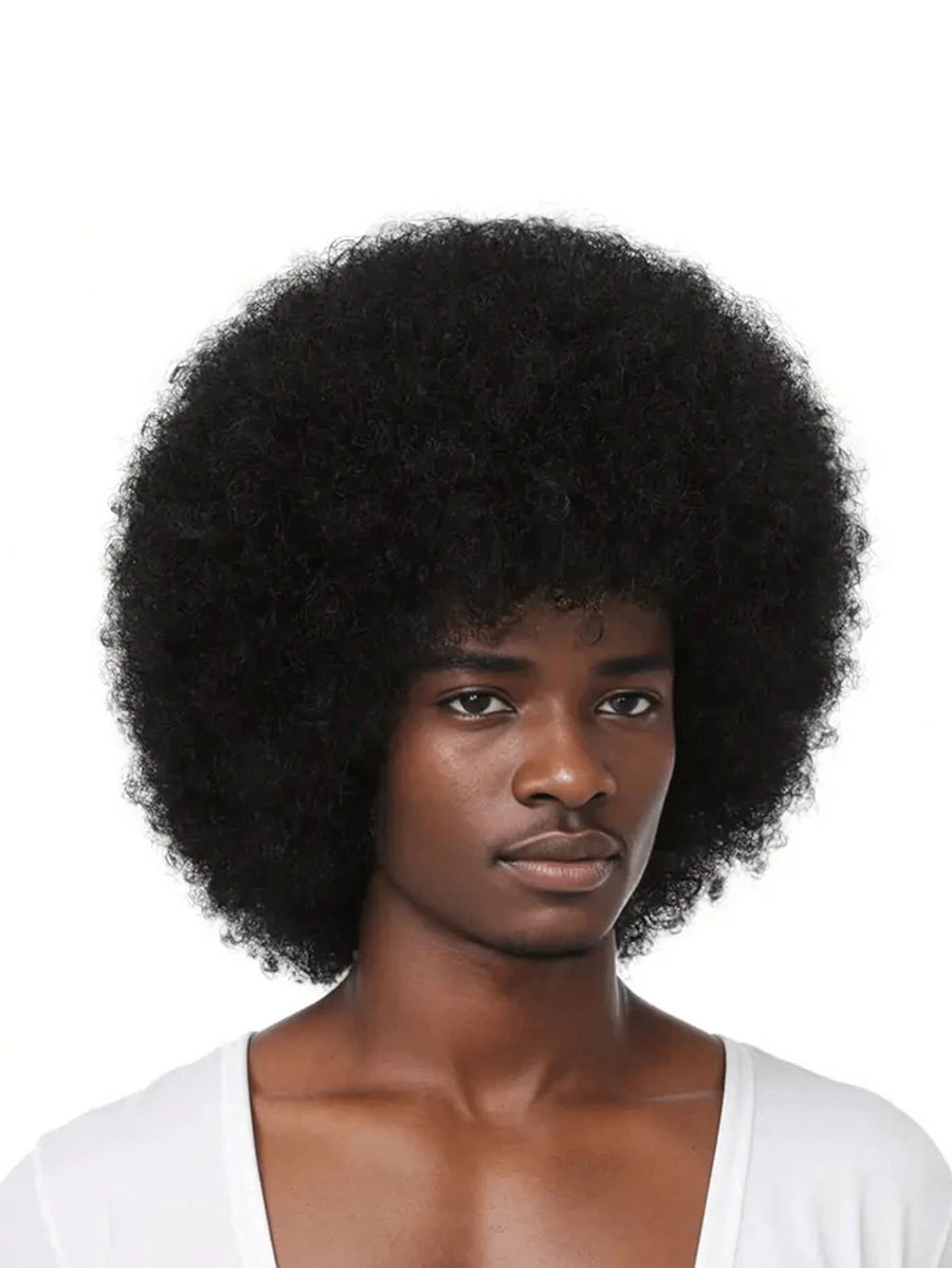 非洲卷发假发 合成假发 适用于黑色假发 温度纤维