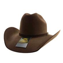 Country Hat For Men And Women, American Country Unisex, Traditional Band, Rodeo Party, Cowboy Show - Cà phê nâu - Xem 6