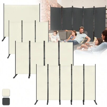 Froadp Privacy Screen And Screen For Indoor Use And Balconies, UV Protection, Wind Protection, Sun Protection, Partition Wall Without Drilling, With Cable Ties, Nails And Base