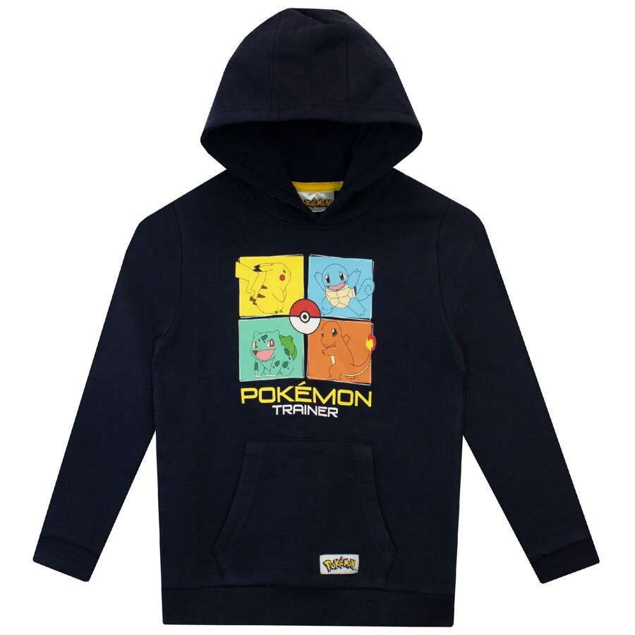 pokemon Pullover | Pikachu Hoodie Boys | Pikachu Squirtle  Charmander