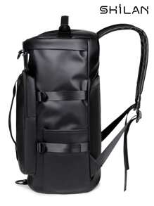 SHILAN 大容量手提旅行包，超轻背包。这是一款男士时尚背包、笔记本电脑背包和休闲背包，功能实用，适合工作、办公和商务场合。它也是感恩节旅行和电脑收纳的理想之选。大容量设计，适用于旅行、