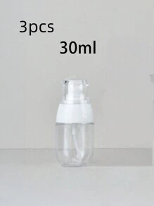 1 件细雾喷雾瓶旅行可再填充透明喷雾瓶用于清洁溶液化妆品香水和皮肤护理可再填充防漏挤压瓶适合女性和女孩旅行必需品旅行香水补充瓶旅行用品