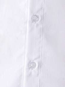 年轻男孩经典预科学校风格派对和戒指持有人格子口袋补丁正式白色长袖正装衬衫