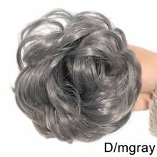 Synthetic Claw Clip Messy Hair Bun Hair Piece Wavy Curly Hair Bun Clip In Claw Chignon Ponytail Hairpieces Synthetic Tousled Updo Hair Extensions Scrunchie Hairpiece For Women