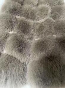 2024 New Arrival Faux Fur Casual Oversized Jacket, Cozy & Warm Outerwear
