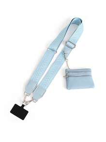 Phone Strap With Zippered Pouch, Clip And Go Strap For Phone, Cross Body Phone String With Zipper Wallet Pouch, Phone Strap Crossbody, The Perfect Companion For The Outdoors, Perfect For Both Ladies And Men
