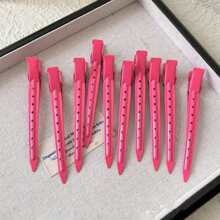 20/10/5Packs Duck Bill Clips, Bantoye2.8Inches Rustproof Metal Alligator Curl Clips With Holes For Hair Styling, Hair Coloring ,Festivals+