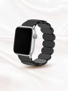 1 bandă elastică din rășină, stil retro, ușor de purtat, ușoară și confortabilă, se potrivește cu 38 mm/40 mm/41 mm, 42 mm/44 mm/45 mm/49 mm, 42 mm pentru S10, 46 mm pentru S10, 42 mm pentru S11, 46 mm pentru S11. - Multicolor - Vizualizare 19