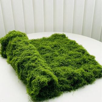 100cm*100cm人造苔藓地毯水景仿生草皮假苔藓微景观布置草坪盆景盆栽植物铺路苔藓垫，苔藓装饰，假苔藓