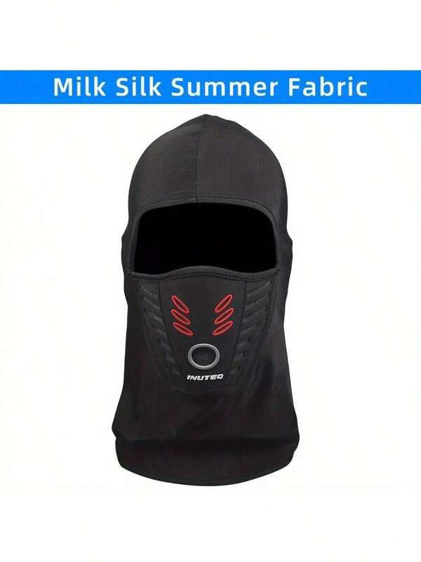 Full Face Mask Outdoor Ice Silk Breathable Ultraviolet Protection Cycling Mask