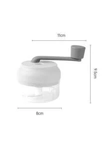1pc Manual 3-Speed Garlic Press, Kitchen Handy Mini Garlic Crusher/Grinder Tool For Mincing, Chopping, Blending
