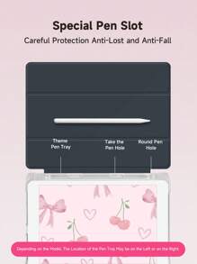 Customized Photo IPad Protective Case & Bow Leather Sleeve Compatible With IPad 10.2, IPad Pro 11-In.(M4)-2024, Tab S7/S8 11 Inch, Tab A7 Lite 8.7 Inch, Support Sleep/Wake, Stylus Slot, Ideal For Newborn, Kids, Family, Christmas, New Year Gift