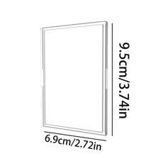 6 chiếc hộp bảo vệ khung ảnh Acrylic, hộp đựng thẻ trong suốt đựng thẻ Star Idol Mini, hộp đựng thẻ bằng nhựa cứng có kẹp - Nhiều màu - Xem 9