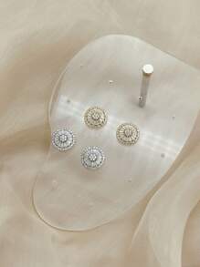 Brinco pizza Zircônia Noiva Madrinha Delicado Festa brilhante Luxe