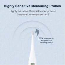 2pcs Digital Oral Thermometer For Adults, 10 Seconds Fast Reading - Multicolor - View 7
