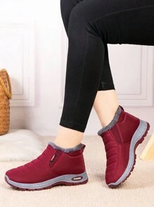House Slippers - Red - View 4