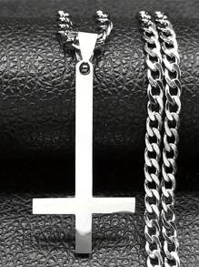 巫术异教徒不锈钢倒项链 倒项链
