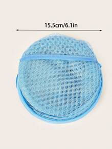 1pc Foldable Hamper With Side Pocket, Large Capacity Laundry Basket