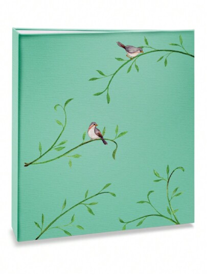 ICAL Álbum de Fotografia Floral 120 Fotos 10x15 Rebites Ical